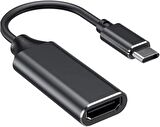 Coverzone Type-C to HDMI Çevirici USB C to HDMI Adaptör Macbook Uyumlu HC03