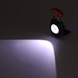 Coverzone Çok Fonksiyonlu Mini Çalışma Işığı Çakmak Özellikli LED Anahtarlık El Feneri 3 Işık Kaynakları Acil Durum Için LED Güç Göstergesi Turuncu  [Enerji Sınıfı A]