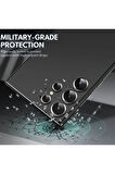 Galaxy S24 Ultra ile uyumlu Kamera Koruma Görüş Açı Bozmaz Yüksek çözünürlük Premium Advice Safir