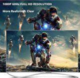 Displayport To VGA Çevirici Dönüştürücü Kablo Görüntü Aktarıcı Laptop Tv Monitör Bağlama Adaptör
