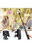 NP588 170 cm Tripod ve Monopod Özellikli İç ve Dış Mekan Fotoğraf ve Video Çekimleri için Tripod