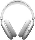 Coverzone ANC Wireless Kulak Üstü Kulaklık Aktif Gürültü Engelleyici Özellikli Bluetooth 5.3 Kablosuz Kulaklık Özel Koruma Kılıfı ile Birlikte KR-H2  Beyaz