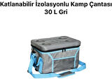 Coverzone Katlanabilir İzolasyonlu Kamp Çantası Omuz Askılı Taşıması Kolay Kamp Tatil ve Gezilerde Kullanıma Uygun 30 Litre