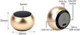 Coverzone Taşınabilir Bluetooth Speaker Mini Kablosuz Hoparlör Seyahatlerde Bisiklet Sürüşleri ve Doğa Gezilerinde Kullanıma Uygun M3 Silver