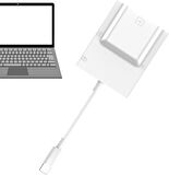 Coverzone Tip C Kart Okuyucu 50cm Kablo Uzunluğu Type-C Kablolu Çoklu Kart Okuyucu Card Reader CF Compact Flash, SD kart, micro SD TF Card Memory Stick USB C Card Reader (ZR780 - Type-C Kablo)