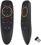 Coverzone 2.4g Kablosuz Air Mouse 6 Eksenli Jiroskop Akıllı Pc Android Tv Kutusu Dizüstü Projektörü Kumandası G10S