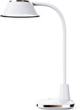 Coverzone 40cm Modern Masa Lambası Felexible Boyun Tasarımı Oturma Odası Başucu Lambası Restoran Bar Masa Lambası USB Şarj Edilebilir Masa Lambası 1980 [Enerji Sınıfı A]