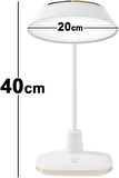 Coverzone 40cm Modern Masa Lambası Felexible Boyun Tasarımı Oturma Odası Başucu Lambası Restoran Bar Masa Lambası USB Şarj Edilebilir Masa Lambası 1980 [Enerji Sınıfı A]