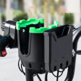 Coverzone Bisiklet Motosiklet ve Scooter için Gidon Uyumlu Bardak Tutucu Universal Modellere Uyumlu Kolay Kurulum HT-506 - Gidon Tutucu