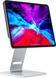 Coverzone Profesyonel Tablet Stant iPad Pro 11" ile Uyumlu 1. 2. 3. Nesil Uyumlu Magnetic/Mıknatıslı Tablet Standı Magstand ID-MST-1-GY