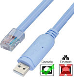 Coverzone 1.8 Metre Usb to Rj45 Kablo USB-A to Rj45 Veri Kablosu Dönüştürücü USB to Ethernet/LAN Kablo