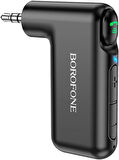 Coverzone Borofone Wireless Bluetooth 5.0 3.5mm Jack Aux Araç Ses Aktarım Kiti Adaptör Bluetooth Çenanirici Araba Hoparlör Kulaklık için Taşınabilir Kablosuz Ses Araç Kitleri Adaptörü BC35