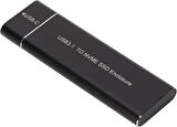 Coverzone M2 SSD Harici Okuyucu ve Yazıcı 10 Gbps Type-C Harici Bellek Kart Okuyucu NVME - NGFF/USB 3.1-3.2 CHC-M2 - ZR965