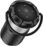 Coverzone Borofone Kamp Lambası ve Bluetooth Speaker Işıklı Kablosuz Hoparlör El Tutamaçlı Kampta Tatilde Ofis ve Ev için USB ve TF Kart Girişli  BP19