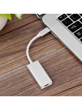 CoverZone Type-C To Mini Display Adaptör Tip C - Mini Dp Dönüştürücü MacBook Pro Uyumlu ile ZR125