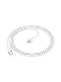 Borofone iPhone ile Uyumlu 60W Şarj ve Data Kablo Type-C To Type-C - 1 Metre - BX103