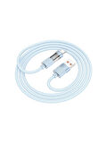 Borofone iPhone ile Uyumlu 2.4A Şarj ve Data Kablo USB To Lightning - 1.2 Metre - BU46