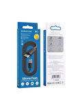 Borofone iPhone ile Uyumlu 3.0A Şarj ve Data Kablo USB To Type-C - 1 Metre - BX52