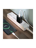 Borofone iPhone ile Uyumlu 3.0A Şarj ve Data Kablo USB To Type-C - 1 Metre - BX52