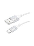 Borofone iPhone ile Uyumlu 3.0A Şarj ve Data Kablo USB To Type-C - 1 Metre - BX101