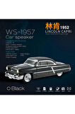 Kablosuz Hoparlör Bluetooth 1957 Lincoln Capri Görünümlü Bluetooth Klasik Araba Hoparlör WS-1957