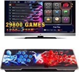 Coverzone Retro Oyun Konsolu 29800 Oyunlu, Tek & 2 Kişilik, 2GB DDR3, 76x25cm, Atari Salonu | LY1911