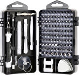 Coverzone 115 Parça Onarım Seti - Hassas Tornavida, Krom Vanadyum Çelik, Ergonomik Saplı Takım | TTS-115