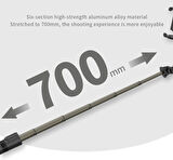 Coverzone Gimbal Tripod - Titreşim Önleyici, 360° Döner, Bluetooth Kumanda, Video Fotoğraf İçin L18 Mini