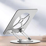 Coverzone X2 Katlanabilir Laptop Standı - Alüminyum Alaşım, 11-17 inç, Portatif, Dayanıklı, Rahat Kullanım S13