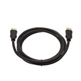 Coverzone DP to DP 3 Metre A Kalite Kablo DisplayPort to DisplayPort Monitör Kablosu Siyah Renk