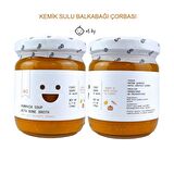 2'li Kemik Sulu Balkabağı Çorbası 190g +6 Ay