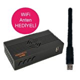 Hiremco V10 Full HD Uydu Alıcısı + WiFi Antenli