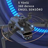 Gorilla Falcon 16 720P HD (2 Bataryalı) Android iOS Uyumlu 360 Derece Engel Sensörlü Kameralı Drone