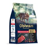 Obivan Low Grain Delicate Kuzu Etli Kedi Maması 1 kg x 10 Adet