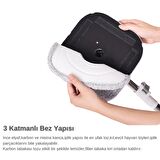 Yui Moplamax 3 Litre Temiz Su ve Kirli Su Ayıran Otomatik Temizlik Mop Seti TB500x