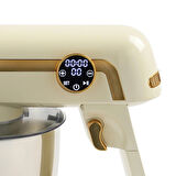 Easy Chef M123 1800w Güç 7l Hazne Stand Mikser Krem Gold