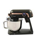 M123 Easy Chef Premium 1800w Dokunmatik Ekran Alüminyum Döküm 7lt Gri Rose Gold