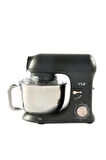 M200 Multi-fonksiyonel 3'ü Bir Arada Döküm Gövde Stand Mikser Kıyma Setli Ve Blender Özellikli 1800w Gri Rose