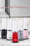 M19 500w Kişisel Smoothie Blender Beyaz 1 Adet Yedek Şişe