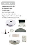 RS16 Akıllı Robot Vacuum & Mop Süpürge Beyaz (YUI TÜRKİYE GARANTİLİ)