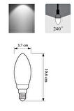 Panasonic 6,5W (50W) Led Mum Ampul Beyaz 6500K - E14 Duy