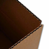41x21x18 cm Esmer Tek Oluklu A-Box Taşıma Kolisi - 10 Adet - Esmer
