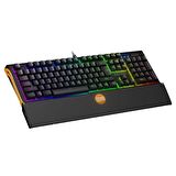 Dragos Darkside Darkside DM700-K USB Kablolu Full Rgb Makro Gaming Mekanik Klavye Mekanik Bilek Destekli Blue Switch Mekanik RGB Gaming Klavye
