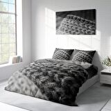 Monohome Örgü 2 3D Temalı Pamuk Saten Çift Kişilik Nevresim Takımı