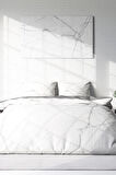 Monohome Nevresim Takımı %100 Doğal Pamuk  Çift Kişilik 3D Digital Lux Marble