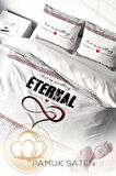 Nevresim Takımı %100 Doğal Pamuk Çift Kişilik 3d Digital Eternal