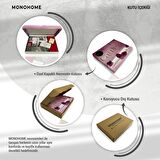 Monohome Flower Dance Çiçekli Pamuk Saten Çift Kişilik Nevresim Takımı
