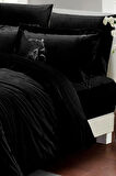Black Panter Çift Kişilik Nevresim Takımı Özel Dokuma Pamuk Saten 3d Özel Tasarım