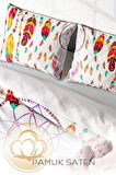 Lastikli Çarşaflı %100 Pamuk Saten Çift Kişilik Nevresim Takımı Dream Catchers