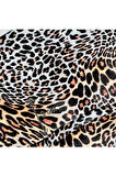 İpek Saten Yastık Kılıfı 2 Adet 50x70cm 2 Adet Saten Tokalı Leopar